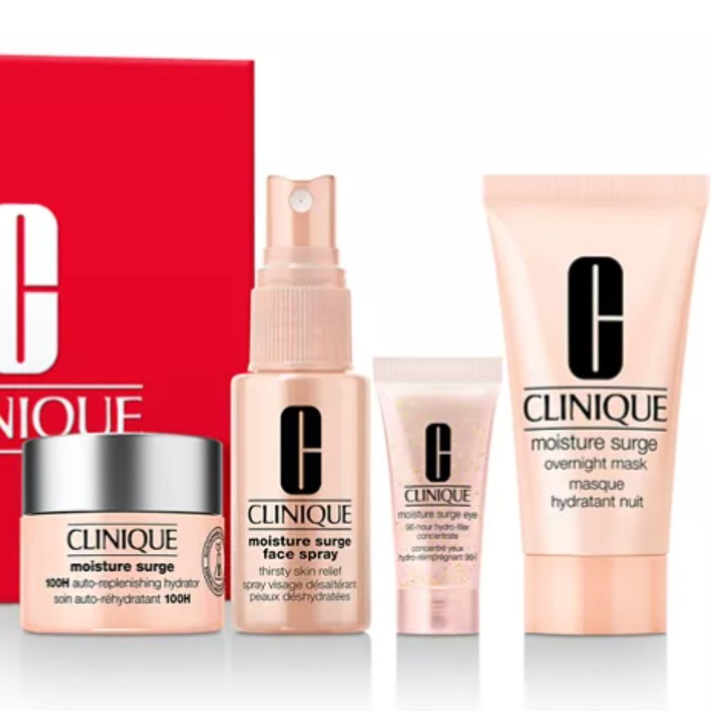NEW Clinique's Moisture Surge™ 4 PC skincare Gift Set - Picture 11 of 13